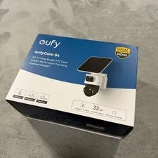 eufy eufyCam S4 Solar Security Camera Wireless Outdoor 4K UHD Color Night Vision
