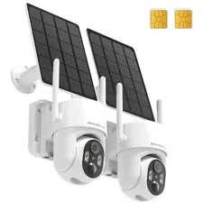 Ubox 4G LTE Cellular Camera Two-Way Audio Motion Detection