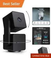 Indoor/Outdoor Cam Pan V3 Security Camera - 360° PTZ, Alexa & Google Compatible