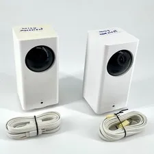 x2 Wyze Cam Pan v2 1080P Full HD Color Night Vision Security Cameras WYZECP2