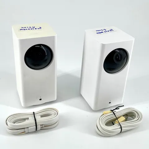 x2 Wyze Cam Pan v2 1080P Full HD Color Night Vision Security Cameras WYZECP2