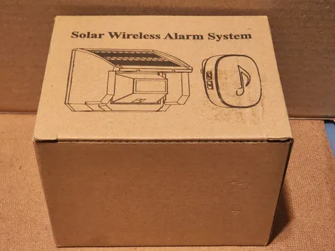 DIY Solar Driveway Security Alarm System (HB-805A+HB-T704) 1 Receiver+1 Sensor
