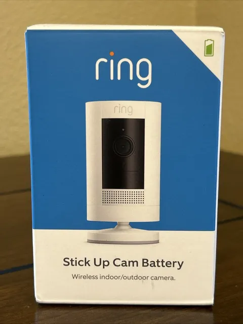 Ring Stick Up Cam Battery HD Security Camera (3rd Generation) with two-way talk