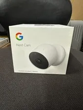 Google Nest Cam Battery 1080p Wireless Wi‑Fi Indoor/Outdoor Weatherproof White