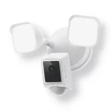 Wired Outdoor Wi-Fi Floodlight V2 Home Security Camera with 2K Video, Color Nigh