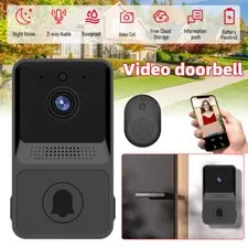 Wireless Security WiFi Smart Doorbell Intercom Video Camera Bell Chime Door Ring