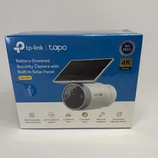 Tapo C465 MagCam 4K Outdoor Wireless Security Camera Built-In Solar Panel White
