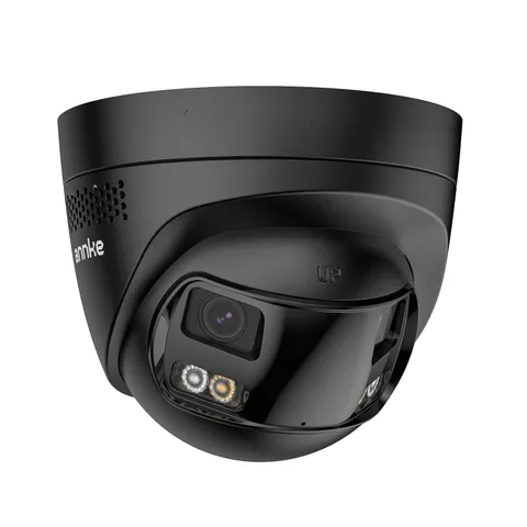 ANNKE 4K 180° Dual Lens Color Night Vision PoE Security IP Camera Two-Way Audio