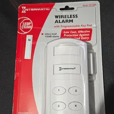 Intermatic SP130B Wireless Anti-Theft Alarm Programmable Keypad 110 dB