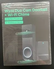 NEW Wyze Duo Cam Doorbell - Dual 2K Camera, Battery or Wired