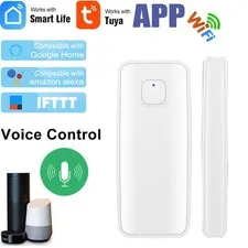 TUYA WiFi Door Window Sensor Burglar Home Alarm Security Detector Auto Dialer