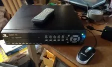 Everfocus ECOR264-9X1 DVR with Power Supply, Mouse, and Remote Control