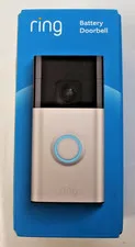 Ring Battery Doorbell Smart Wifi w/ Head to Toe HD Video Live View w/2 Way Talk