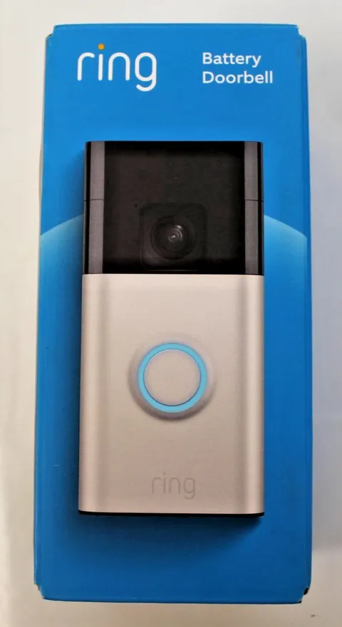 Ring Battery Doorbell Smart Wifi w/ Head to Toe HD Video Live View w/2 Way Talk