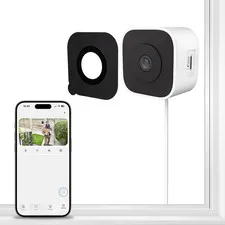 3MP 2K Window Camera, Indoor Camera for Home Security with Full-Color Night Visi