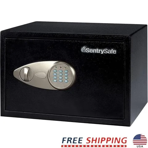 Digital Combination Safe Steel Security Box W/ Override Keys Home Storage New