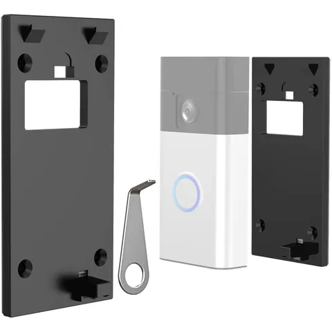 No-Drill Doorbell Mount Compatible with Battery Doorbell(2024 Release), Stron...