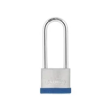 ABUS Mechanical 50mm Silver Rock™ 5 Padlock Long Shackle 80mm ABU550LS80C