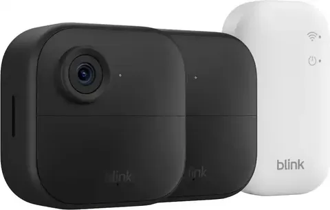 Blink-Outdoor 4–Wireless Smart Security Camera, 1080p HD Module core, 2 Cameras