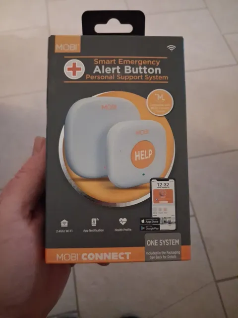 MOBI Smart Emergency Alert Button Personal Support System 70278 New