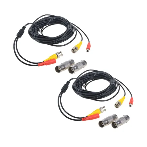 25ft BNC Power Cable for Security Cameras
