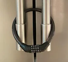 Urban August Refrigerator Lock for Kids & Standard Black 1 Pack,
