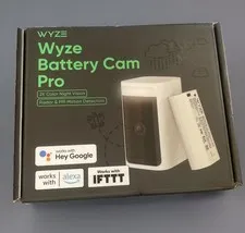 Wyze-Battery Cam Pro 2k-Radar/PIR Motion Detection NIB