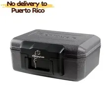 SentrySafe 1200 Fire-Resistant Box Safe with Key Lock 0.18 Cu. ft. new