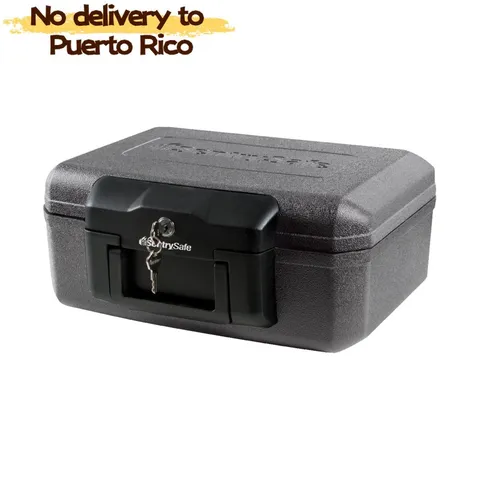 SentrySafe 1200 Fire-Resistant Box Safe with Key Lock 0.18 Cu. ft. new