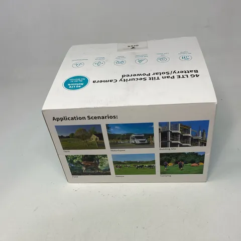 SEHMUA 4G LTE Solar PTZ Security Camera, Camo, No Wi-Fi Needed