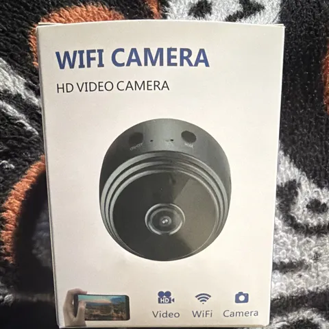 HD WiFi IP/Network Indoor Surveillance Camera Wireless Black (X004ABS7QZ)