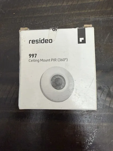 Resideo 997 Ceiling Mount PIR 360° Motion Detector Security Sensor New/Open Box