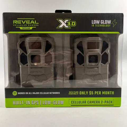 New Reveal Cellular Camera x 3.0 2-pack Cellular Camera 2-Pack X 3.0