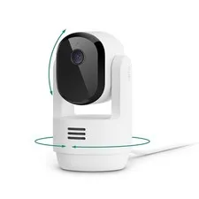 Arlo Essential Indoor Pan Tilt Zoom Security Camera 1 - White, White