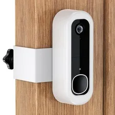 Anti-Theft Doorbell Mount with Arlo Video Doorbell 2K/HD (2nd Gen), No-Drill ...