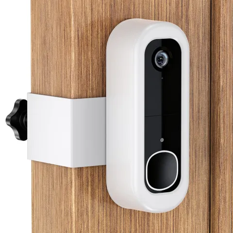 Anti-Theft Doorbell Mount with Arlo Video Doorbell 2K/HD (2nd Gen), No-Drill ...