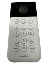 SimpliSafe Home Security System Keypad SSKP3 Simpli Safe Remote