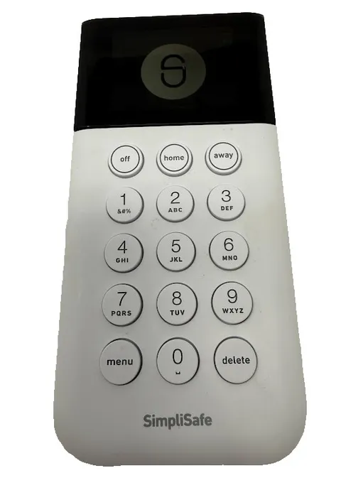 SimpliSafe Home Security System Keypad SSKP3 Simpli Safe Remote