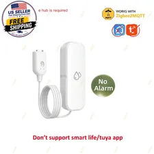 Zigbee Water Leak Sensor Flood Leakage Detector with Optional Sound Alarm 110 Db