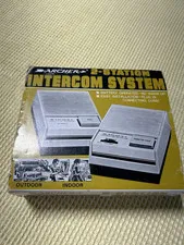 Vintage Archer 43-221A 2-Station Intercom System w/ Box Untested NOS