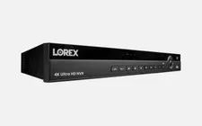 Lorex N882A38B 32-Channel 4K NVR 8TB 16-Port PoE Network Video Recorder