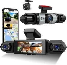 Mejor Camara De Seguridad FHD 1080P Para Carros De 360° Cámara De 4 Canales
