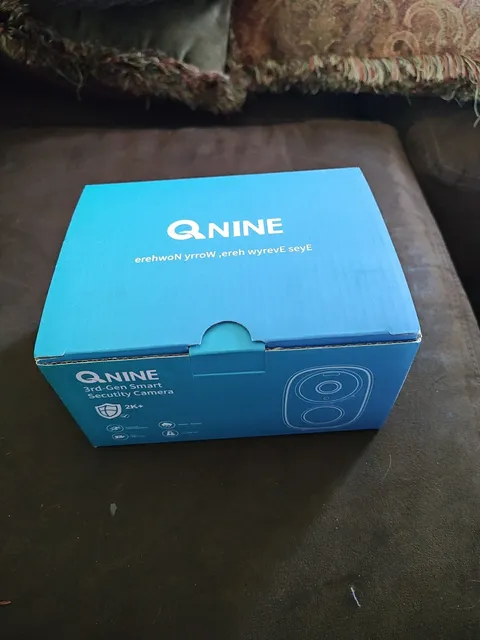 QNINE Solar Security Camera Wireless Outdoor, 3MP/2.5K Resolution Battery...