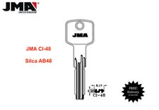 JMA CI-48 Key Blank for Abus & Cisa Locks-Silca AB48 Equivalent