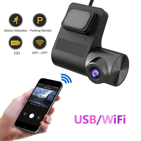 1080P Car DVR Dash Camera USB/WIFI Video Recorder Loop Recording G-sensor ADAS