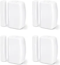 Zigbee Contact Sensor 4 Pack, Door and Window Monitor, Home Automation,Works ...