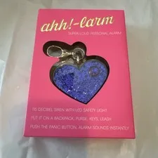 Ahh!-larm Personal Safety Alarm for Women Self-Defense Panic Purple NEW