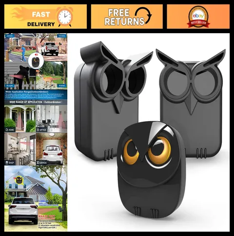 Wireless Driveway Alarm System - 1/2 Mile Range, Weather Resistant Motion Sensor