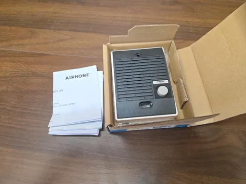 Aiphone LE-D Surface Mount Door Station New Black Open Box