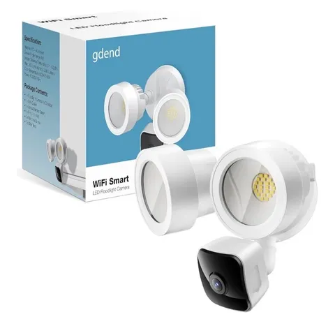 Wired Floodlight Camera | Home Security Camera Outdoor Waterproof with 3K